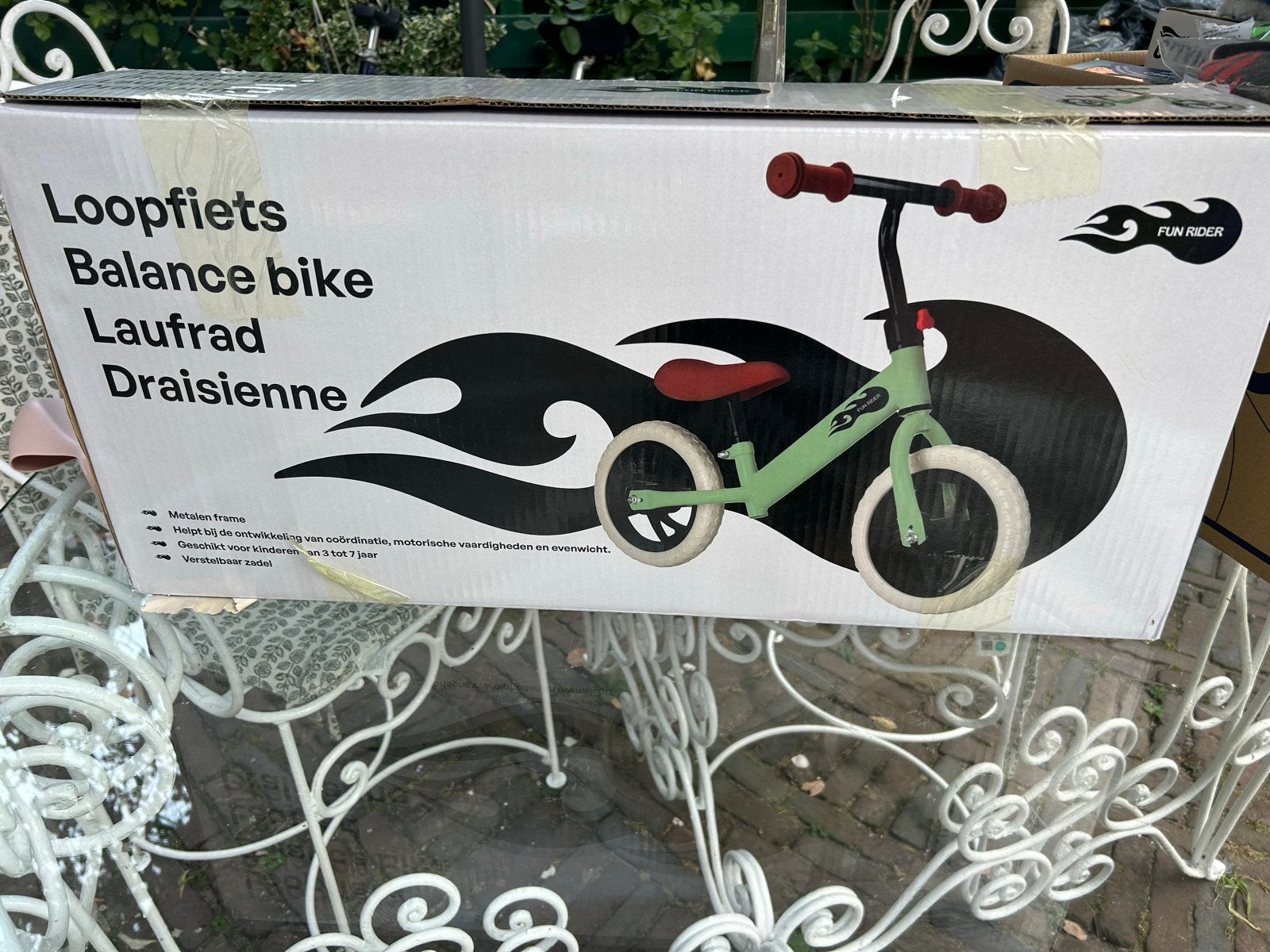 Nieuwe Fun Rider Loopfiets - Perfect voor Balansontwikkeling, Ophalen of Verzenden, Nieuw, 16 tot 20 inch