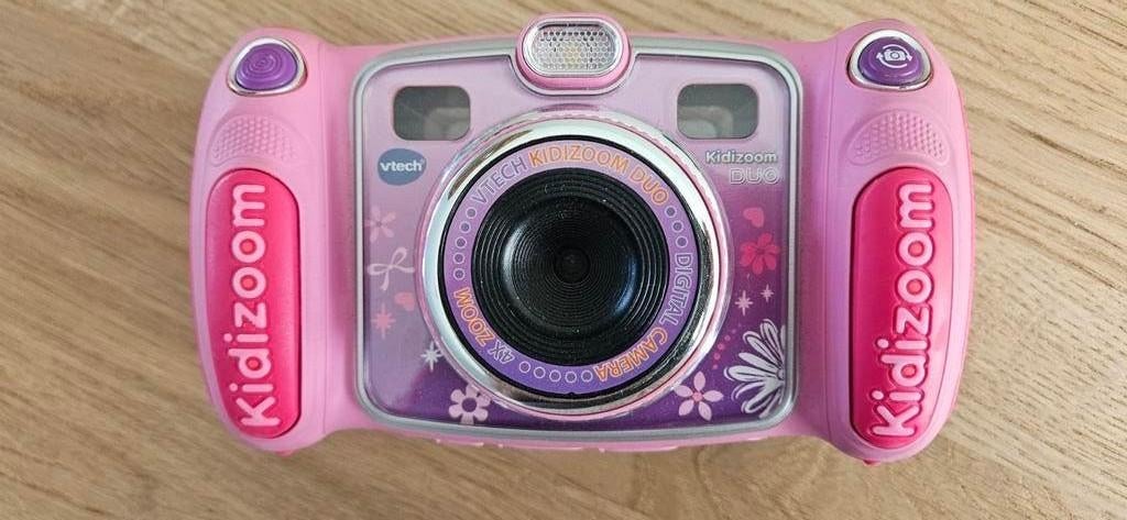 VTech Kidizoom Duo Camera Roze, Kinderen en Baby's, Speelgoed | Vtech, Ophalen of Verzenden, Gebruikt