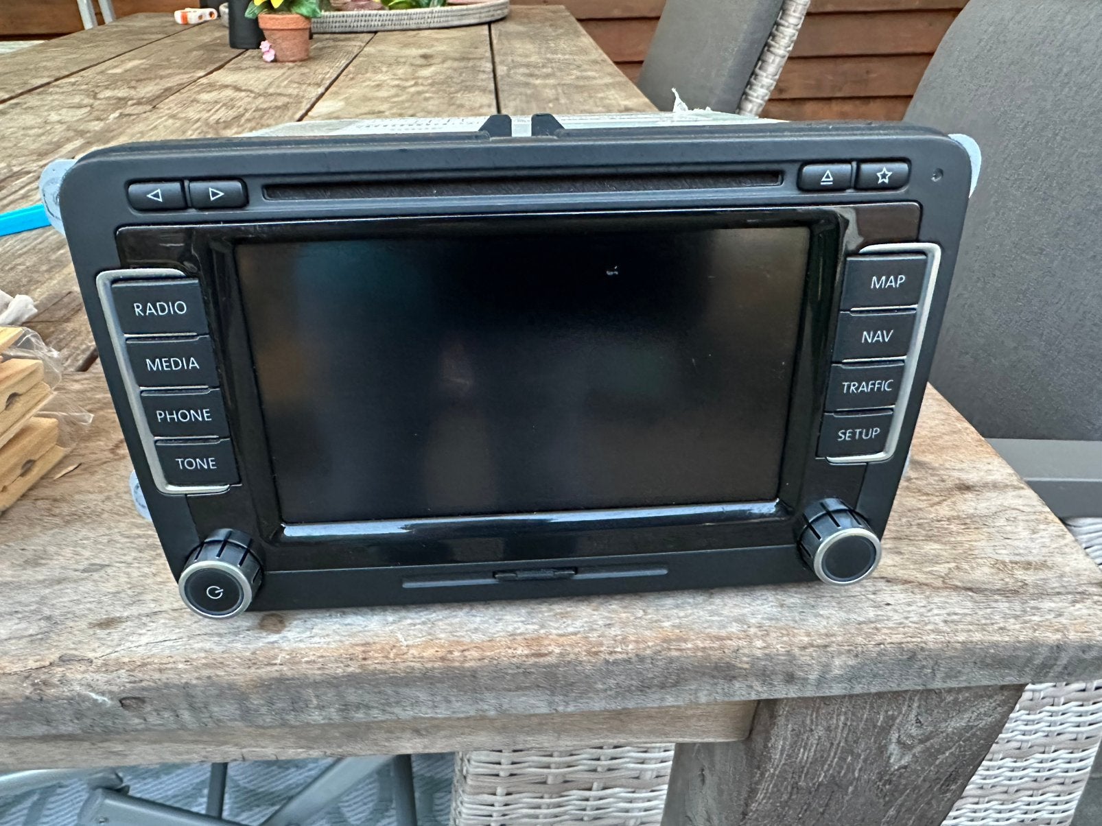 Rns 510 h radio navigatiesysteem cd en sd kaart, Ophalen of Verzenden, Zo goed als nieuw