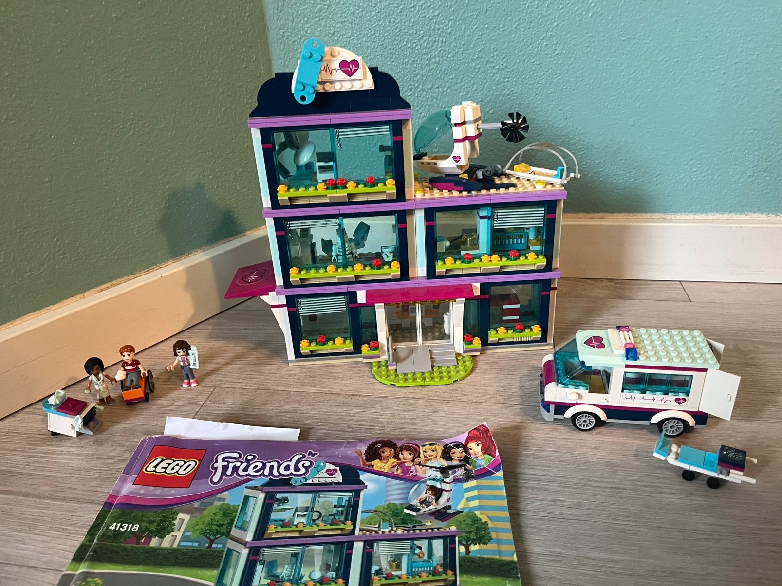 Lego friends ziekenhuis 41318, Ophalen, Zo goed als nieuw