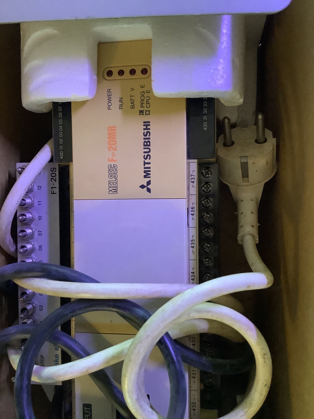 Mitsubishi plc basis unit, Ophalen, Gebruikt