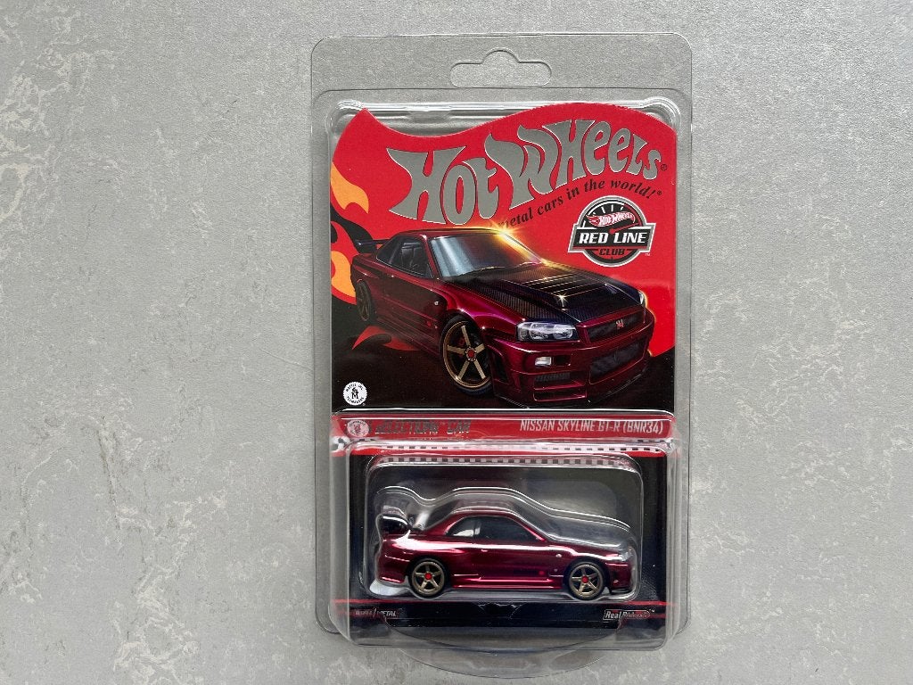 Hot Wheels RLC Nissan Skyline GT-R (BNR34) nieuw 20260920-18, Ophalen of Verzenden, Nieuw