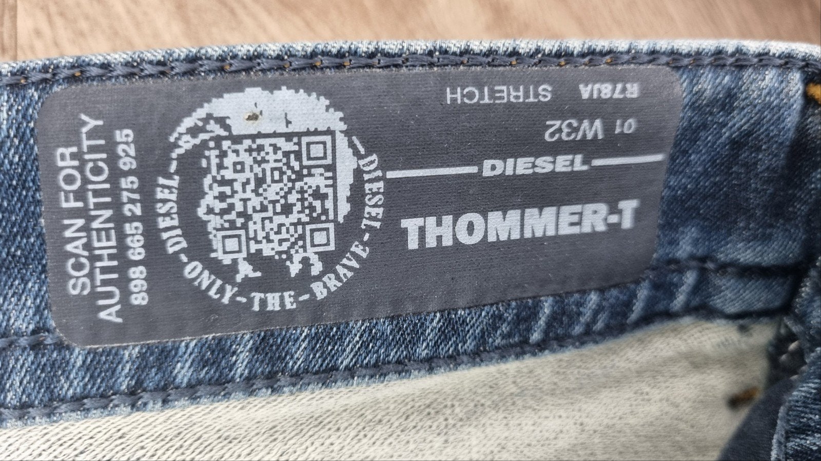 Foto 12 van - NIEUWE Diesel THOMMER-T *JOGGJEANS* W32 L30 = 32x30 #D2454