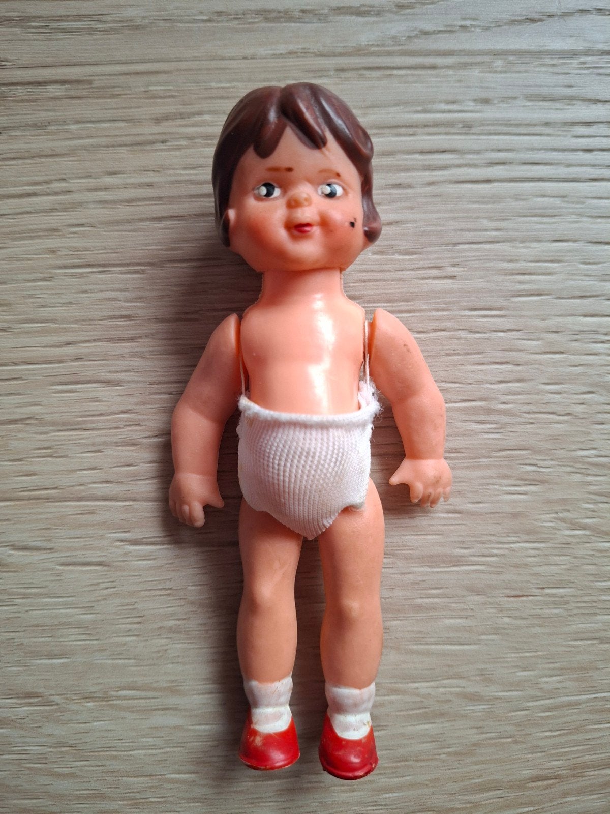 Vintage ARI Poppenhuispopje – Model 3388 – Jaren '60/'70 – D, Ophalen of Verzenden, Gebruikt