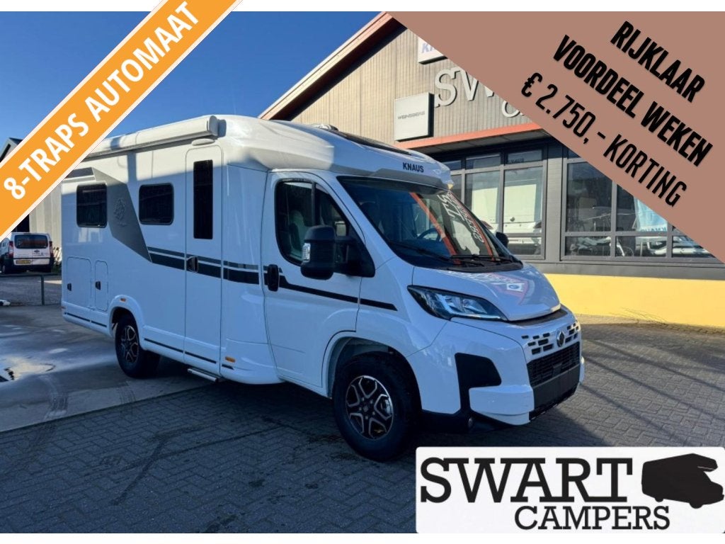 Knaus L!ve Ti 590 MF Platinum Selection 8 traps automaat, Automaat, Standaard zit, Ringverwarming, Fiat