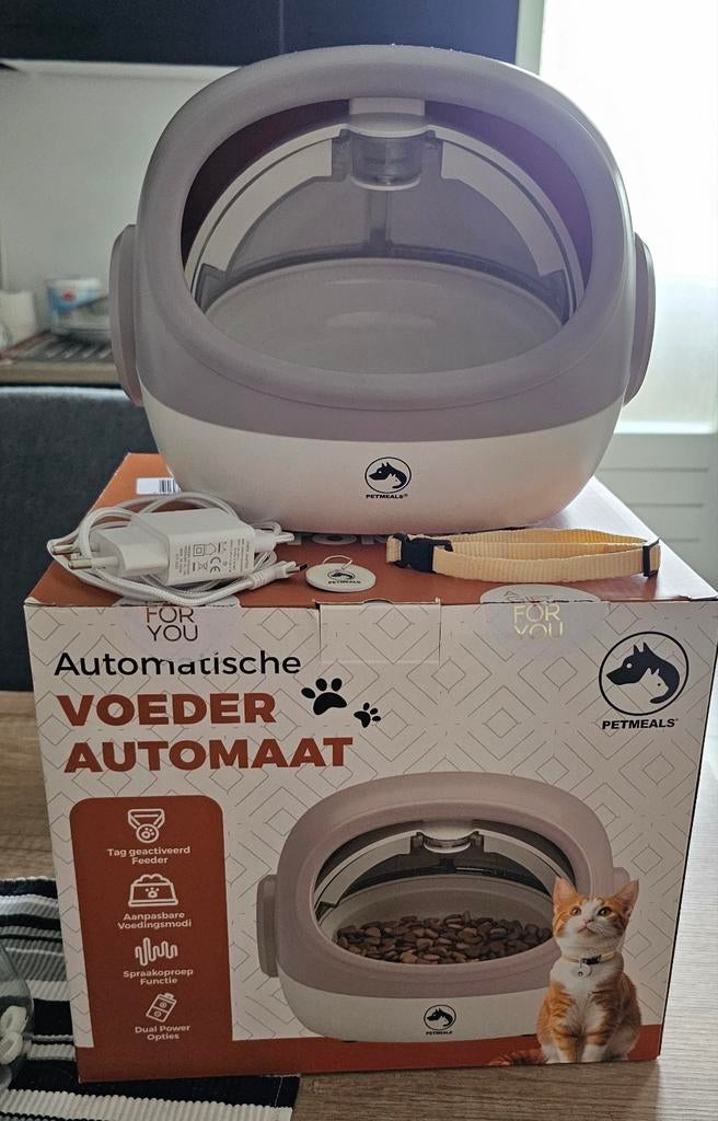 Z.g.a.n Petmeals voerautomaat met RFID Tag, Dieren en Toebehoren, Kattenvoerbakken en Drinkbakken, Ophalen of Verzenden, Nieuw