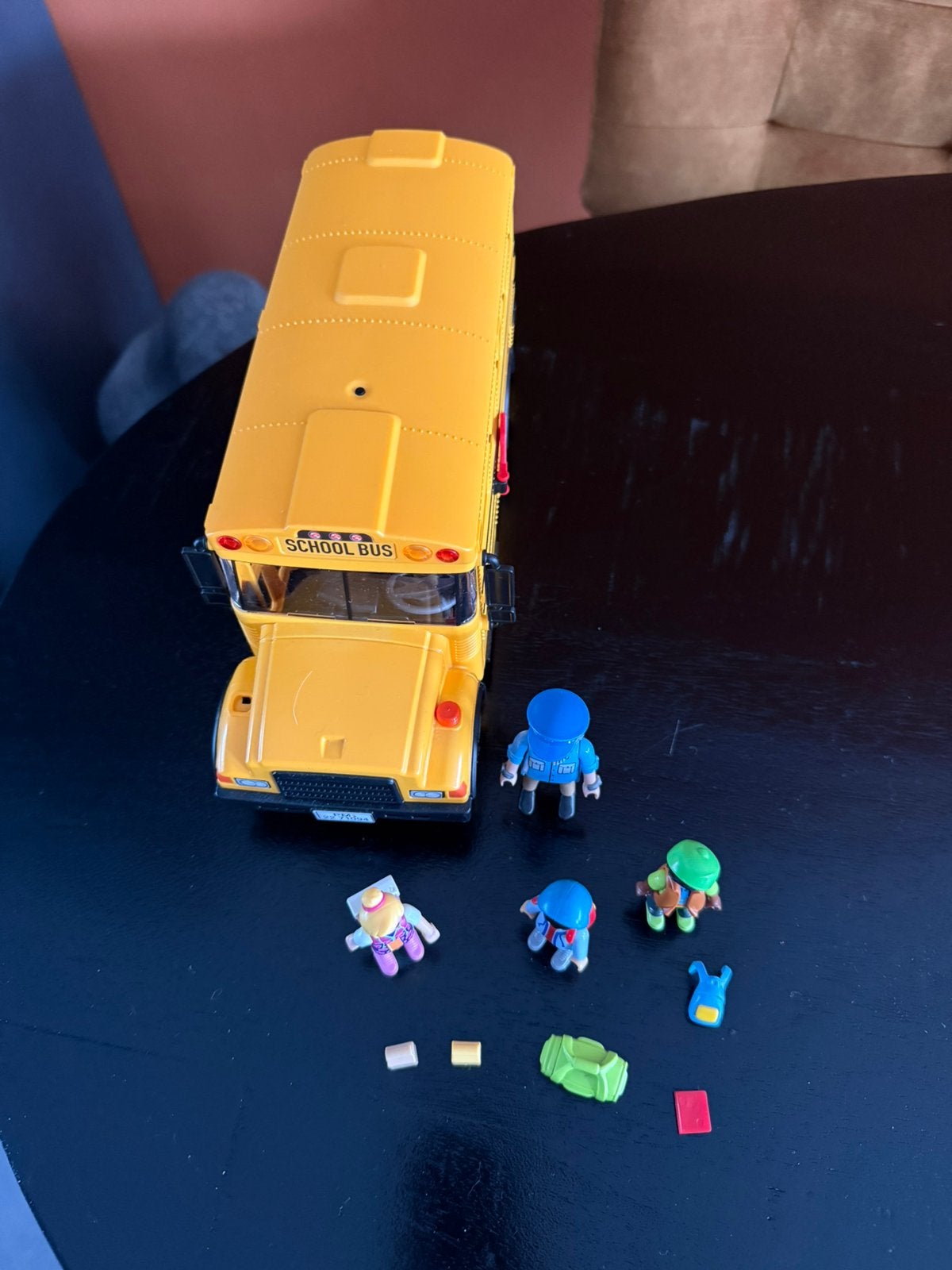 Playmobil Amerikaanse schoolbus, Ophalen of Verzenden, Zo goed als nieuw