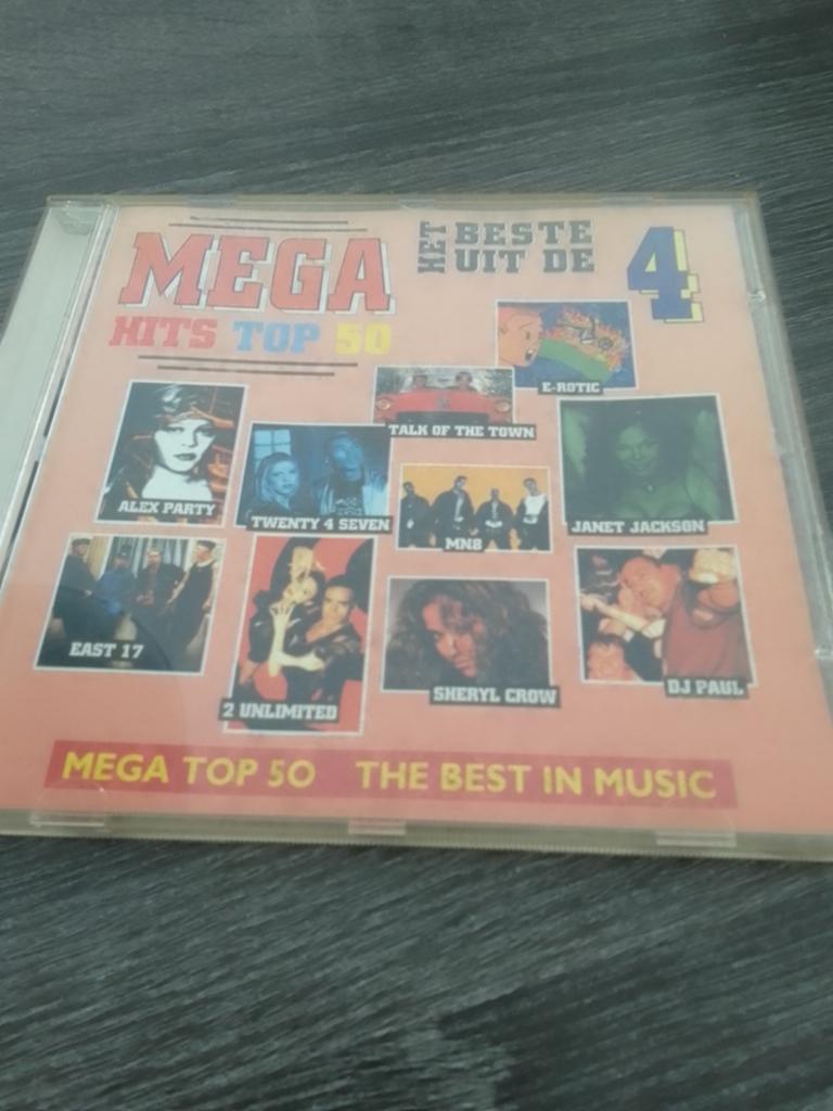 Mega Hits Top 50 - Het Beste Uit De 4 (CD), Ophalen, Gebruikt