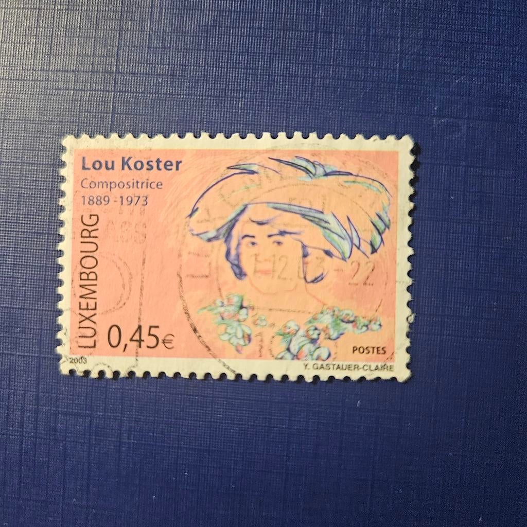 Luxemburg nr 1600, Ophalen of Verzenden, Luxemburg, Gestempeld