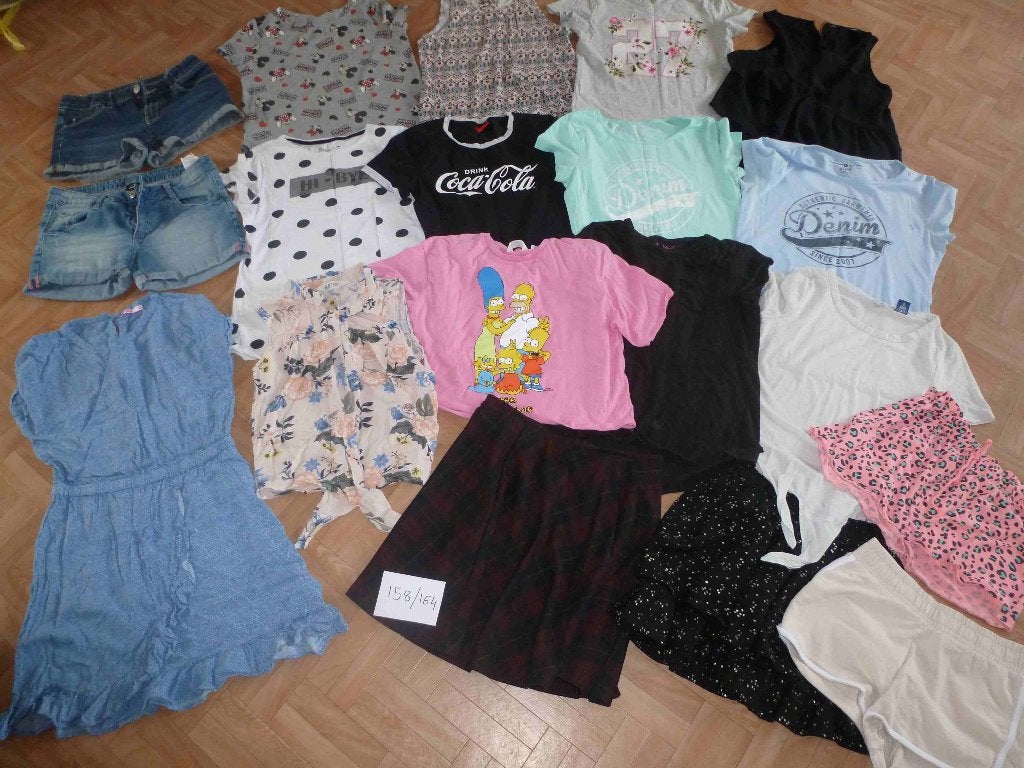 Pakket zomer meisje kleding maat 158/164, Ophalen, Zo goed als nieuw, Maat 158