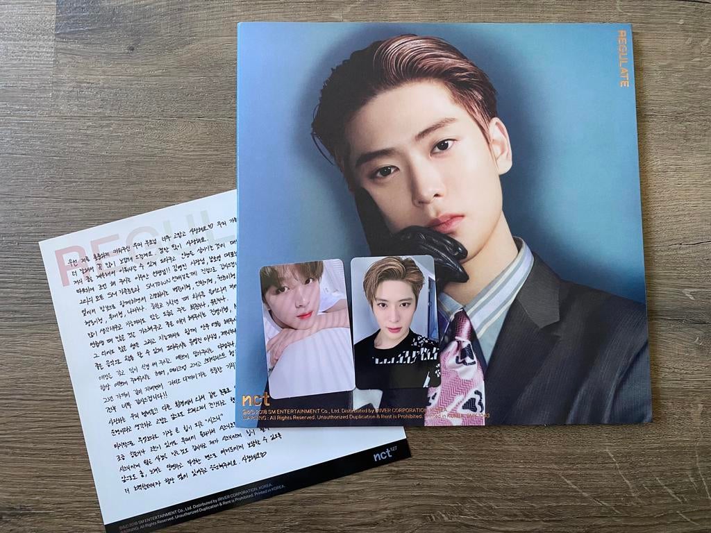 NCT Regulate Jaehyun version + Jaehyun en/of Haechan pc, Verzenden, Zo goed als nieuw