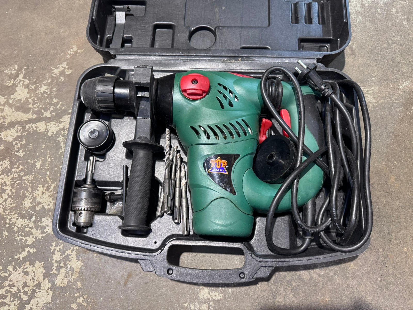 Topcraft Pneumatische Boorhamer, Doe-het-zelf en Verbouw, Gereedschap | Boormachines, 600 watt of meer, Boor- en/of Breekhamer