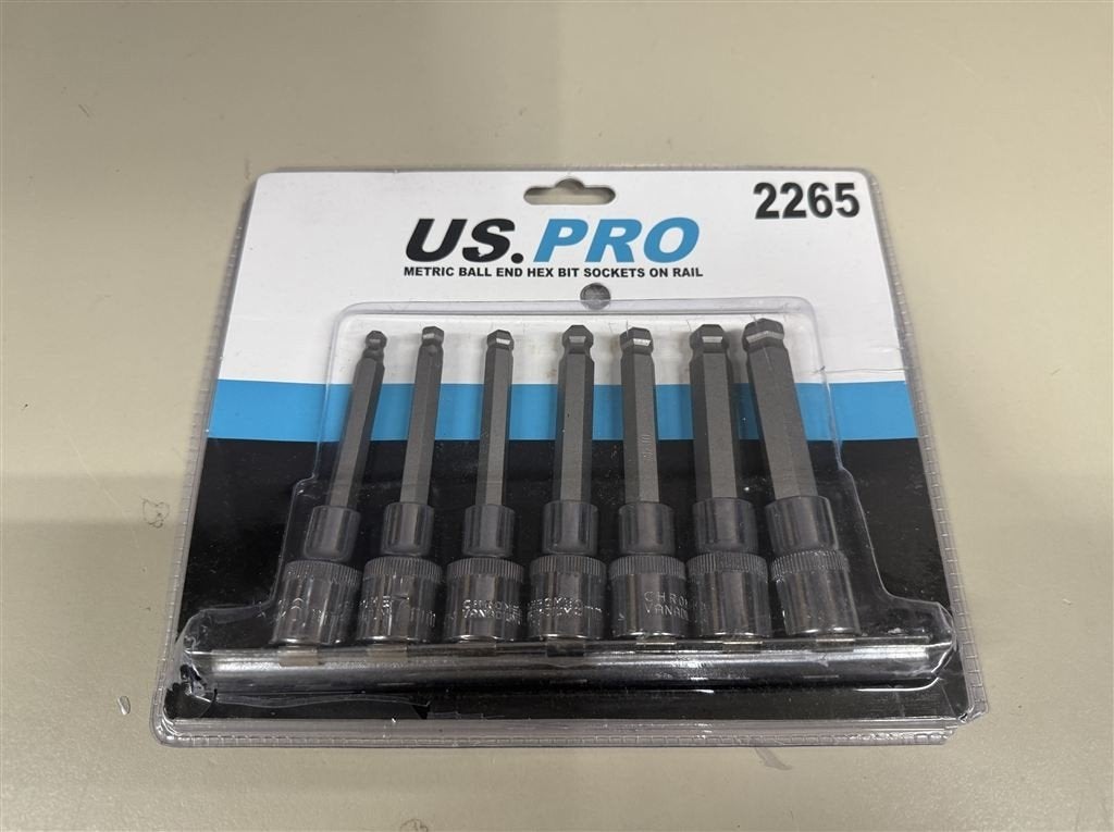 inbus doppenset US - us pro hex allen socket set, Ophalen of Verzenden, Nieuw