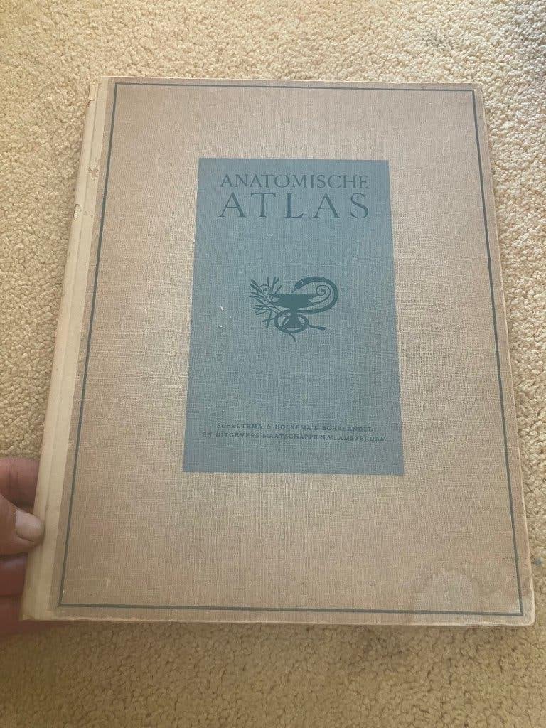 Anatomische atlas 1947, Ophalen of Verzenden, Gelezen, Natuurwetenschap
