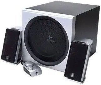 Logitech Z-2300 THX 2.1 Luidsprekersysteem voor PC, Computers en Software, Pc speakers, Gebruikt, Audiokanaal 2.1, Ophalen of Verzenden
