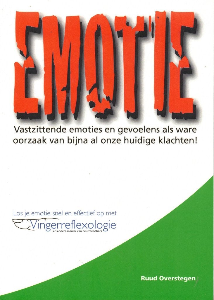 Emotie. Vastzittende emoties en gevoelens als ware oorzaak, Overige wetenschappen, Ophalen of Verzenden, Zo goed als nieuw, Ruud Overstegen