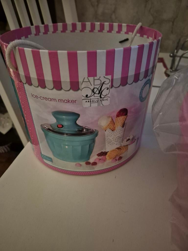 Absolu Chic IJsmachine - Maak zelf heerlijk ijs!, Ophalen