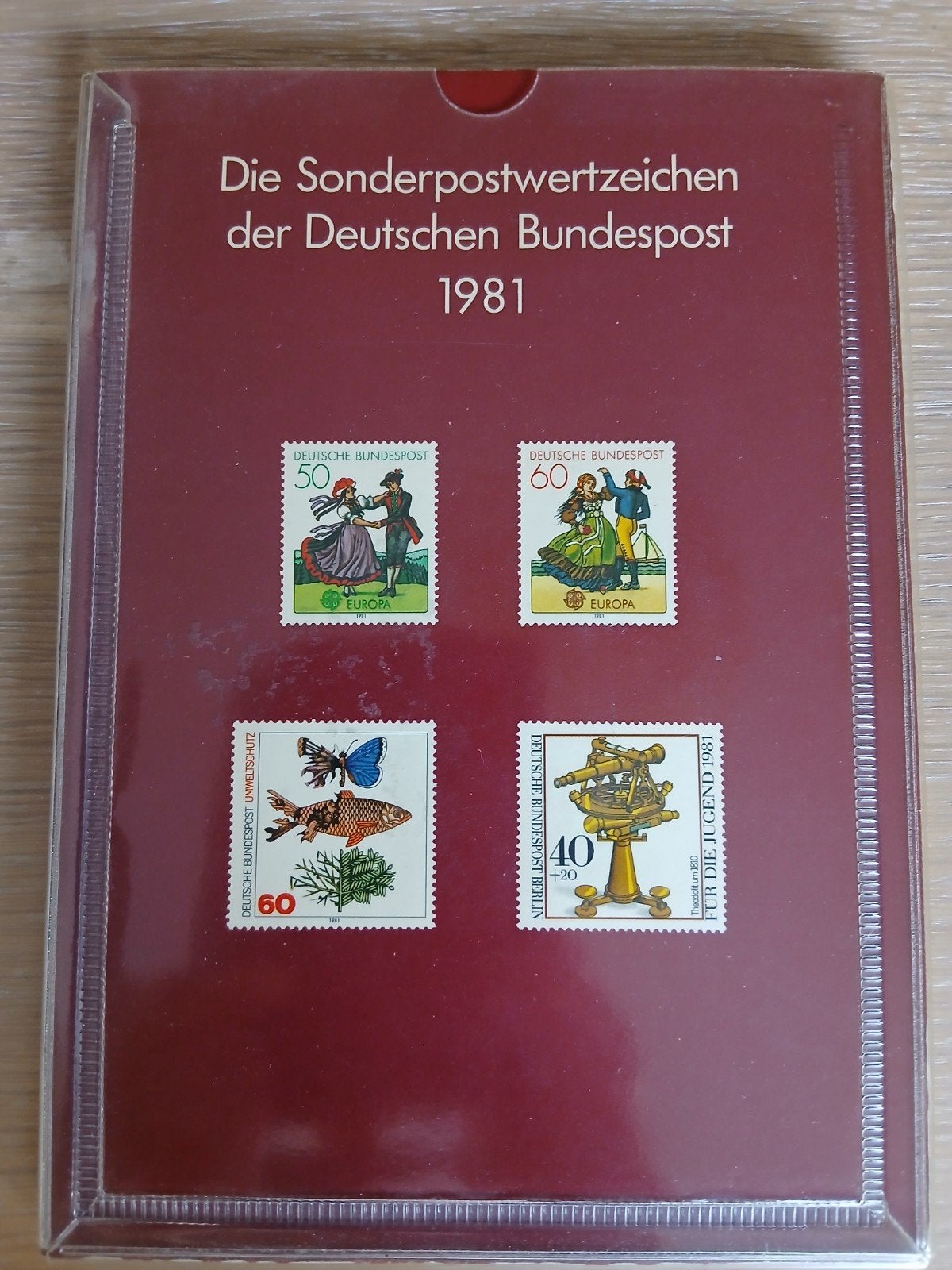 Die Sonderpostwertzeichen der Deutschen Bundespost 1981, Ophalen of Verzenden, Catalogus