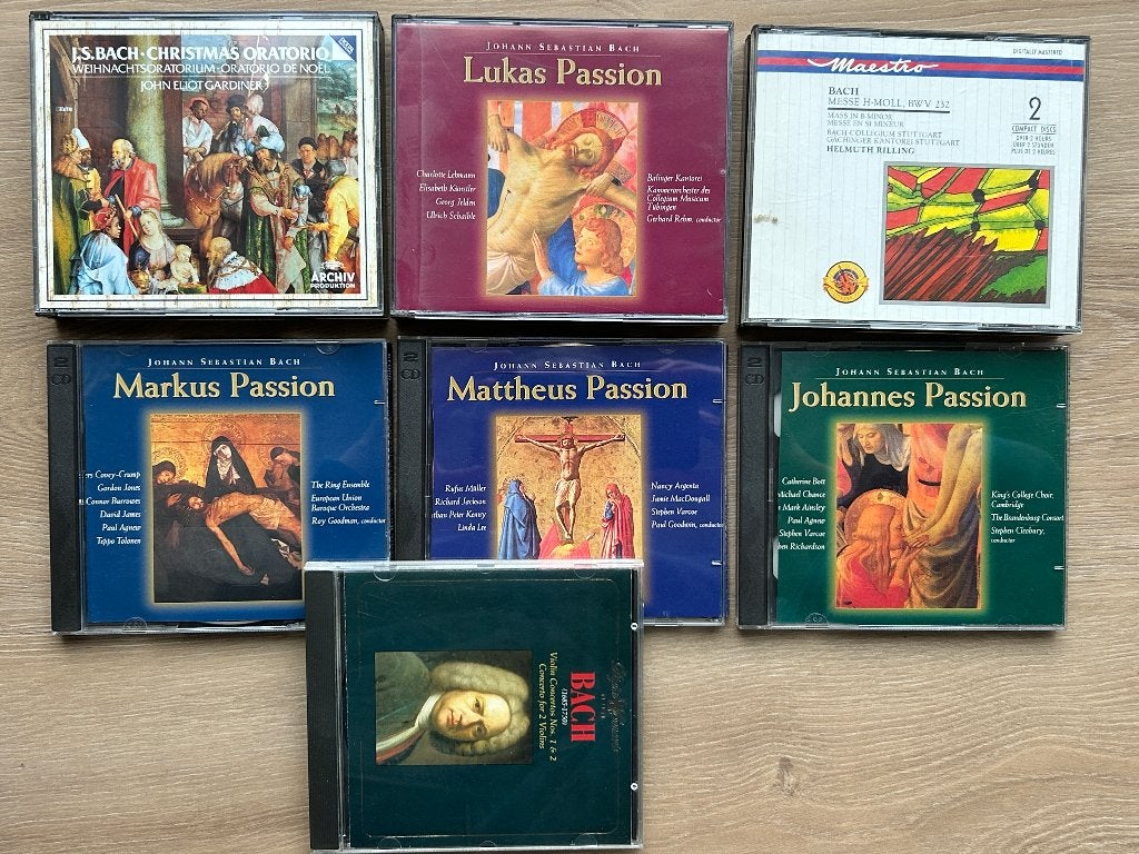 Bach passies 13 CD's, Cd's en Dvd's, Ophalen, Overige typen, Zo goed als nieuw, Barok