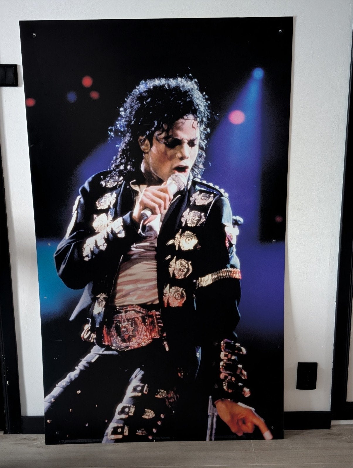 Michael Jackson Poster - Live Performance, Verzamelen, Ophalen, Zo goed als nieuw, Poster, Artwork of Schilderij