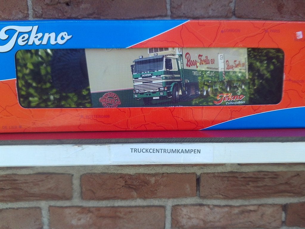 Tekno  Scania  3  Serie  van  Booij - Twello  B.V., Ophalen of Verzenden, Nieuw, Bus of Vrachtwagen, Tekno