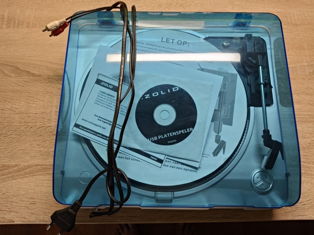 USB Platenspeler, Audio, Tv en Foto, Platenspelers, Overige merken, Ophalen of Verzenden, Zo goed als nieuw, USB-aansluiting