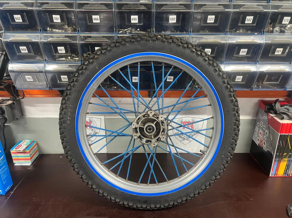 Derbi senda voorvelg 21 inch, Overige typen, 21 inch, Zo goed als nieuw, 12 mm asmaat