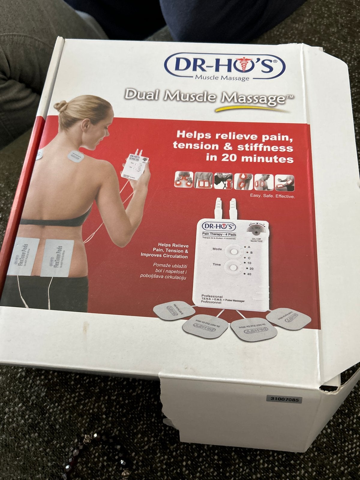 DR-HO'S Dual Muscle Massage Apparaat, Ophalen of Verzenden, Zo goed als nieuw, Apparaat