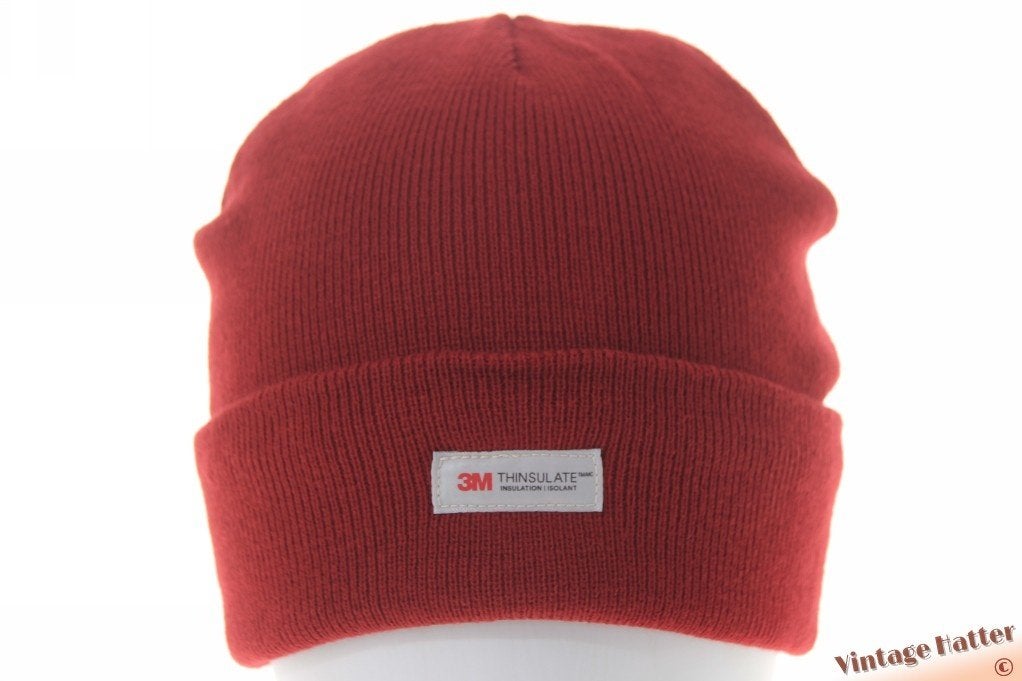 Nieuwe Muts 3M Thinsulate donker rood 54-60 one size fits al