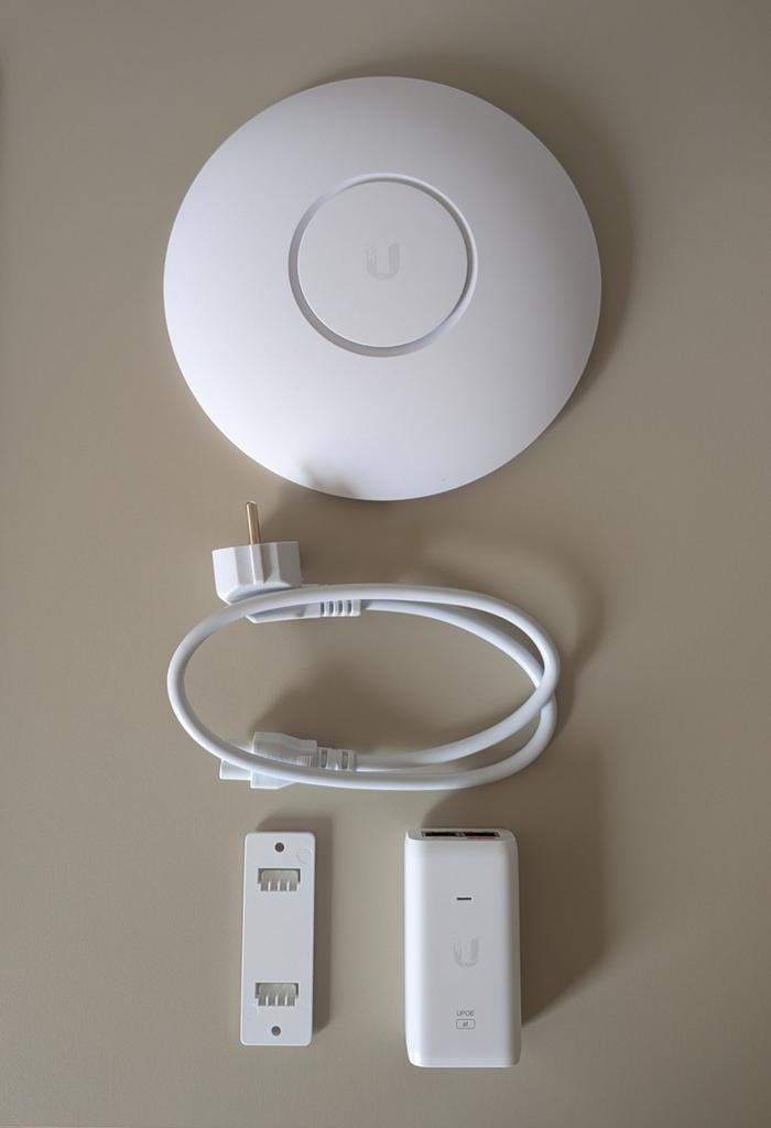 Ubiquity AC UAP PRO inclusief POE injector, Computers en Software, Accesspoints, Ophalen of Verzenden, Nieuw, Ubiquity UniFi