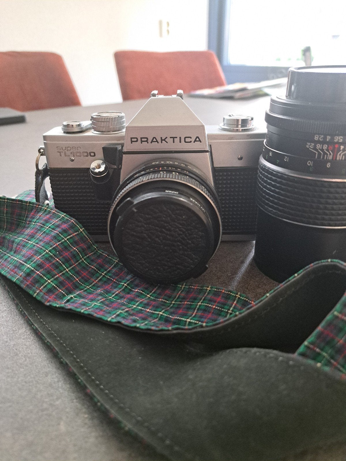 Praktica Super TL1000 Spiegelreflexcamera met toebehoren, Ophalen, Gebruikt, Spiegelreflex, Overige Merken