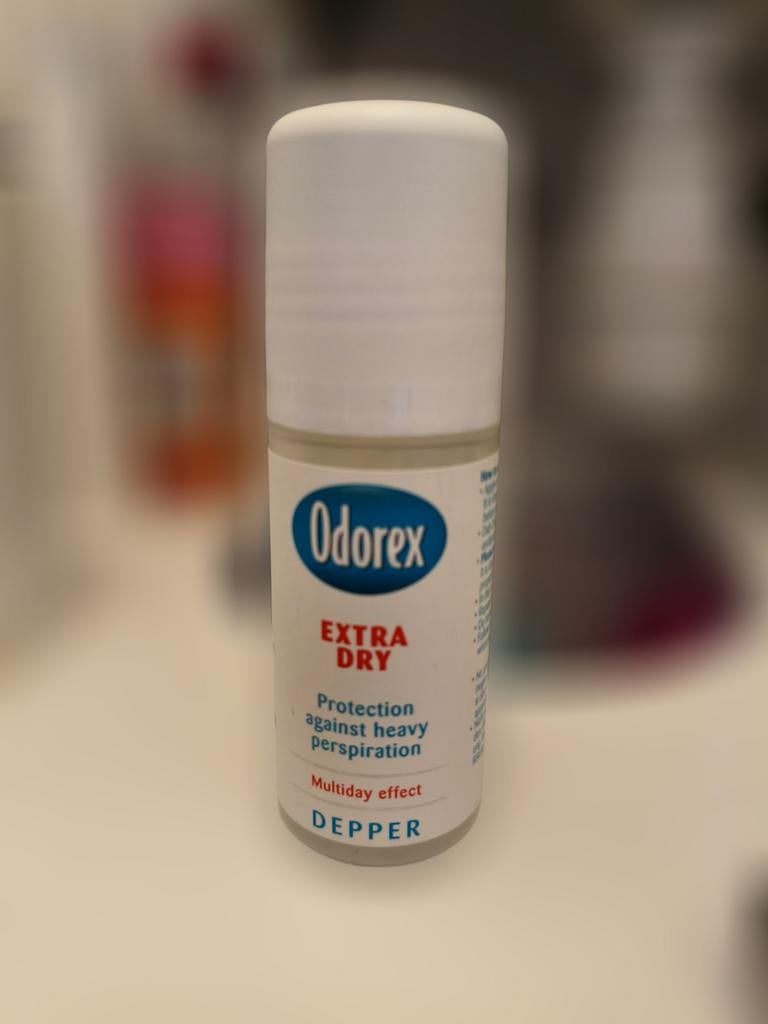 Odorex Extra Dry Depper - Effectieve Bescherming, Verzenden, Zo goed als nieuw, Deodorant of Bodyspray