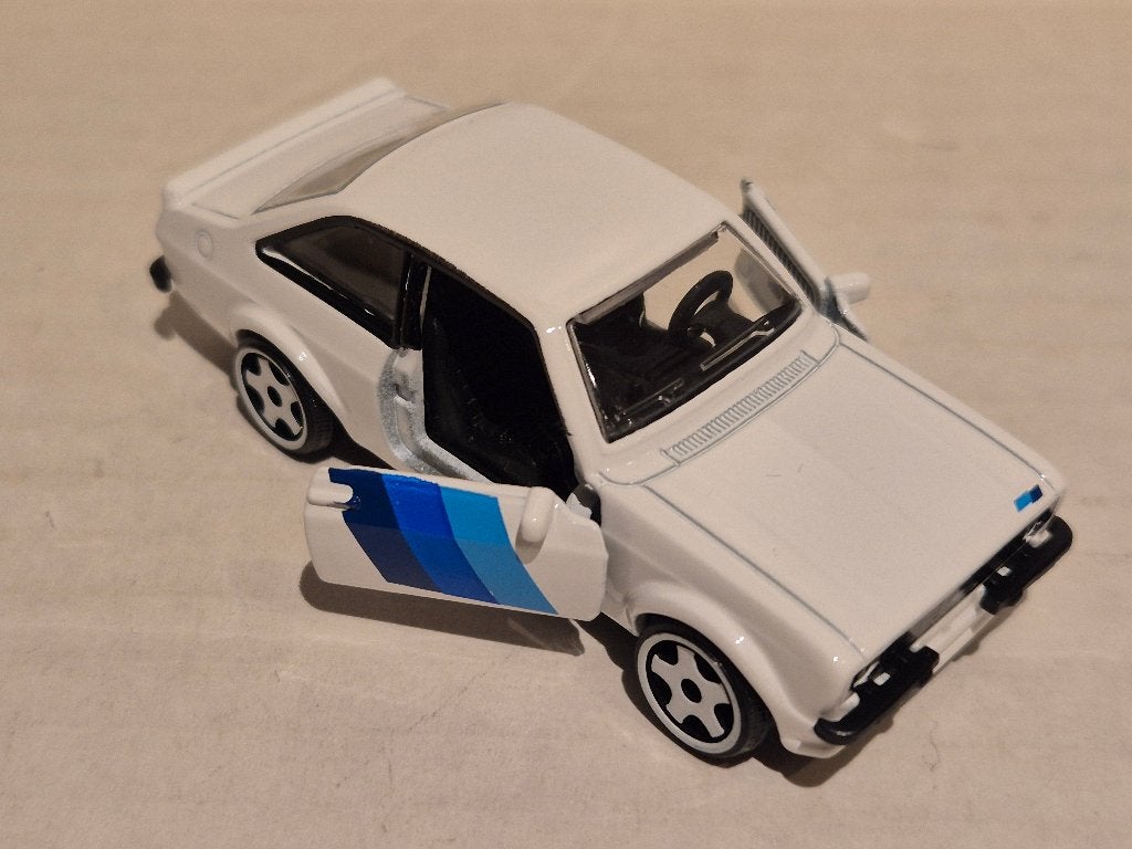 Majorette 1/64 Ford Escort MKII RS1800, Ophalen of Verzenden, Nieuw, Auto