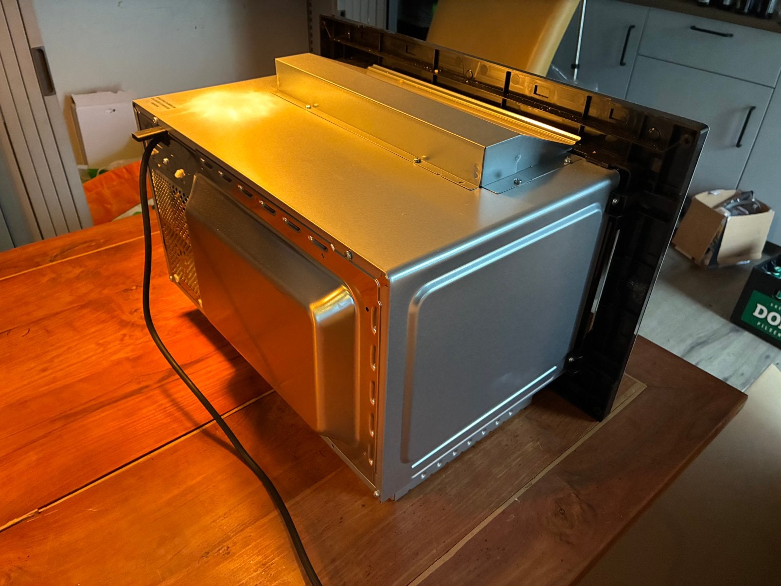 Z.g.a.n. combimagnetron, Ophalen of Verzenden, Zo goed als nieuw, Inbouw