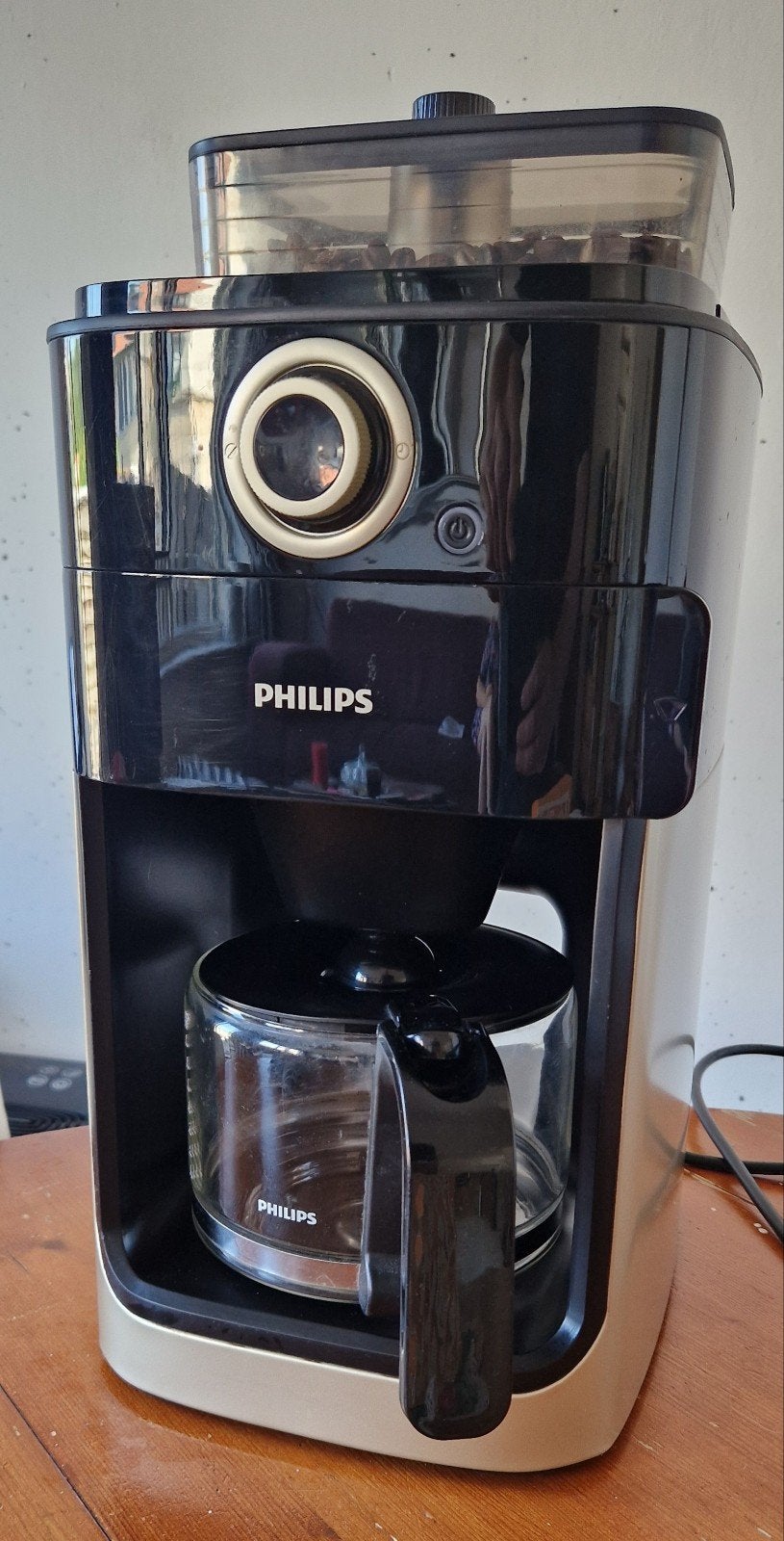 Philips HD7768/90/D Koffiezetapparaat/Koffiemachine, Ophalen, 10 kopjes of meer, Koffiemachine, Zo goed als nieuw