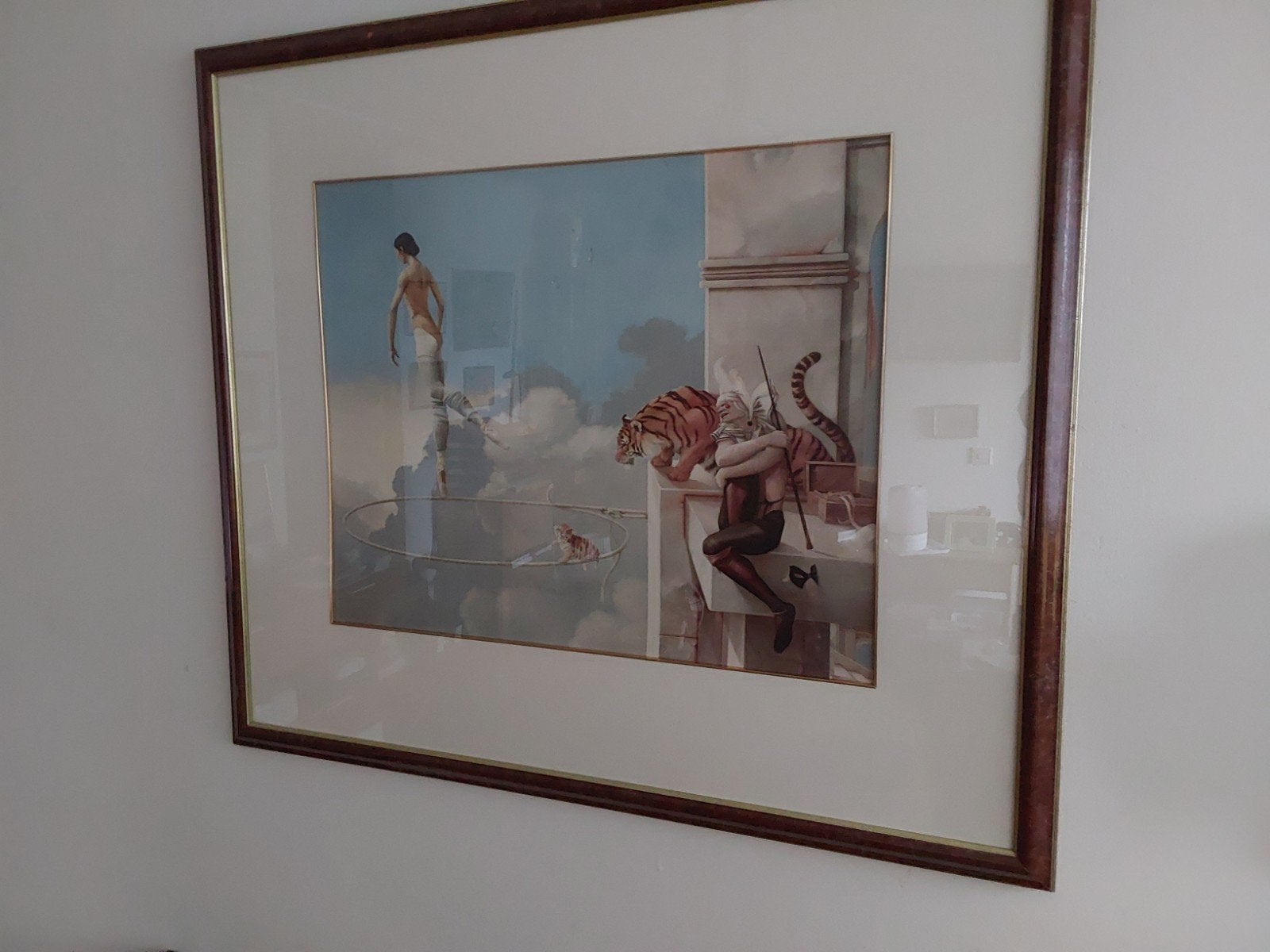 Fotografische litho, Michael Parkes, Ophalen of Verzenden