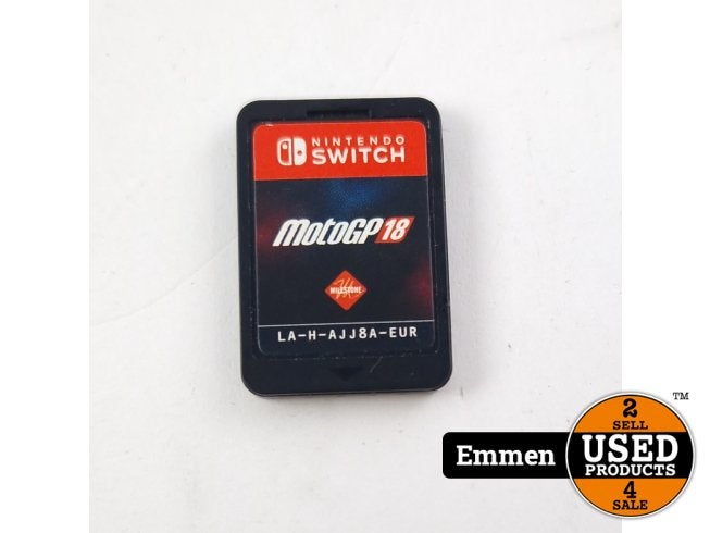 Nintendo Switch Game: MotoGP 18 Losse Cardridge, Nintendo, Zo goed als nieuw, Support@nintendo.com, 11-1 Hokotate-cho, Kamitoba, Minami-ku
Kyoto 601-8501
Japan