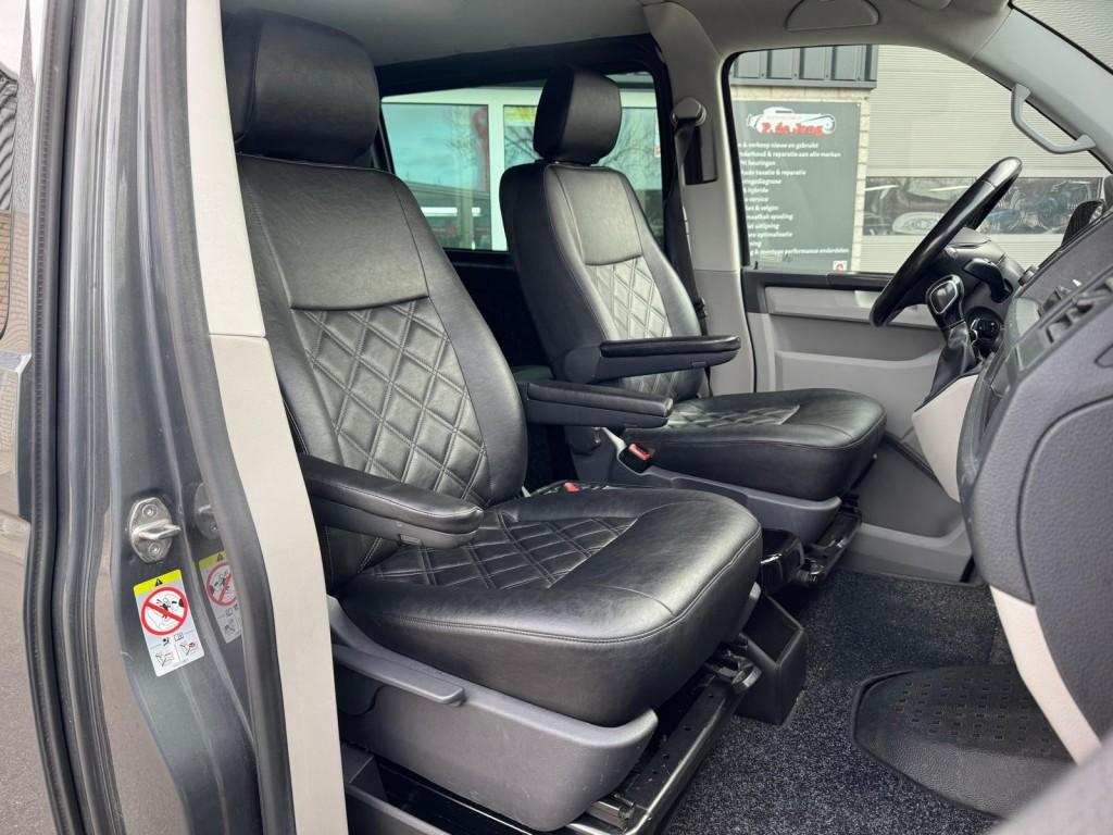 Volkswagen TRANSPORTER 2.0 TDI L2H1 Dubbelcabine Euro 6 Voor, Auto's, Automaat, 4 cilinders, 150 pk, Volkswagen