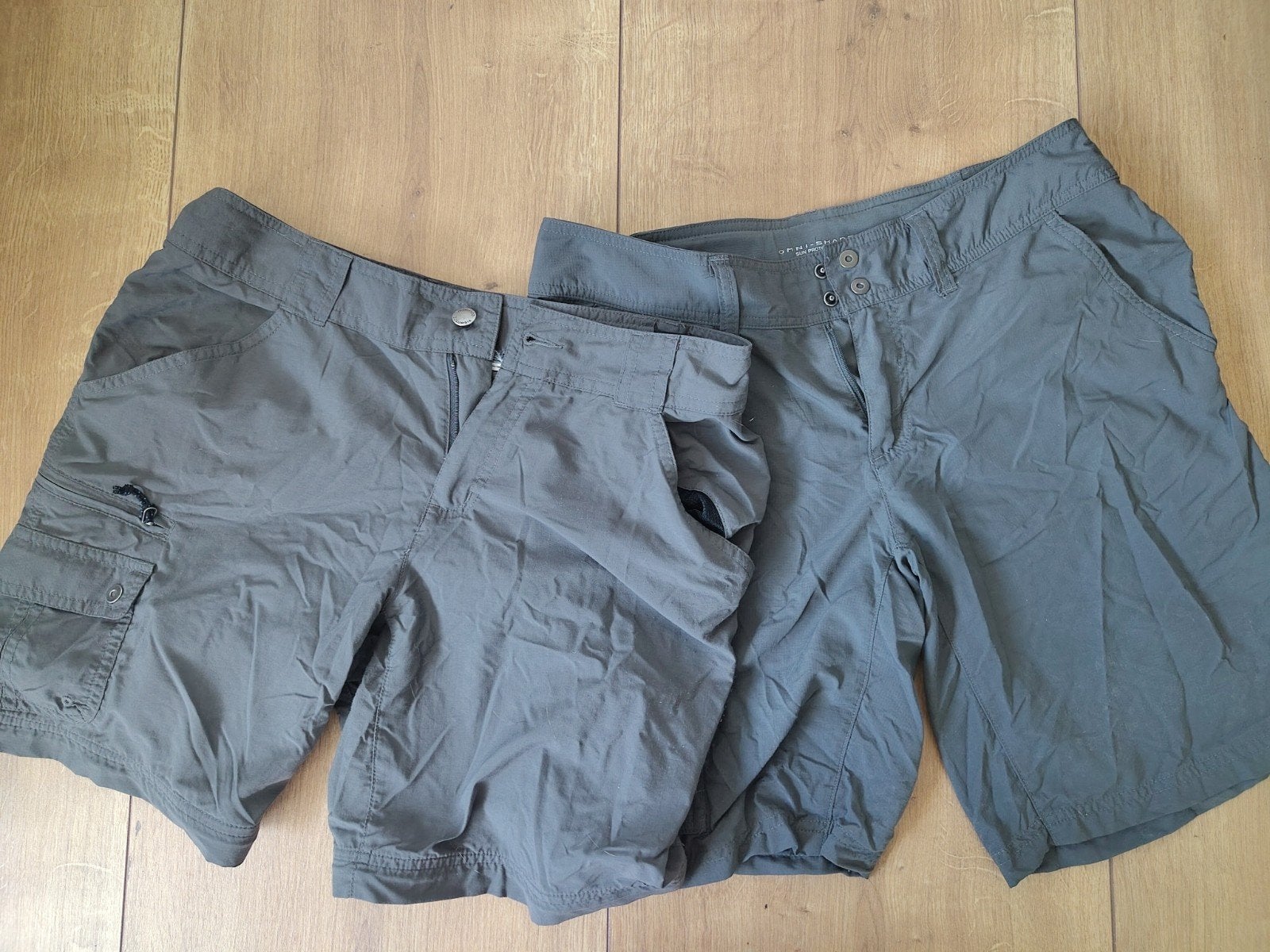 2 gave Columbia wandel shorts!, Overige typen, Ophalen of Verzenden, Grijs, Gedragen