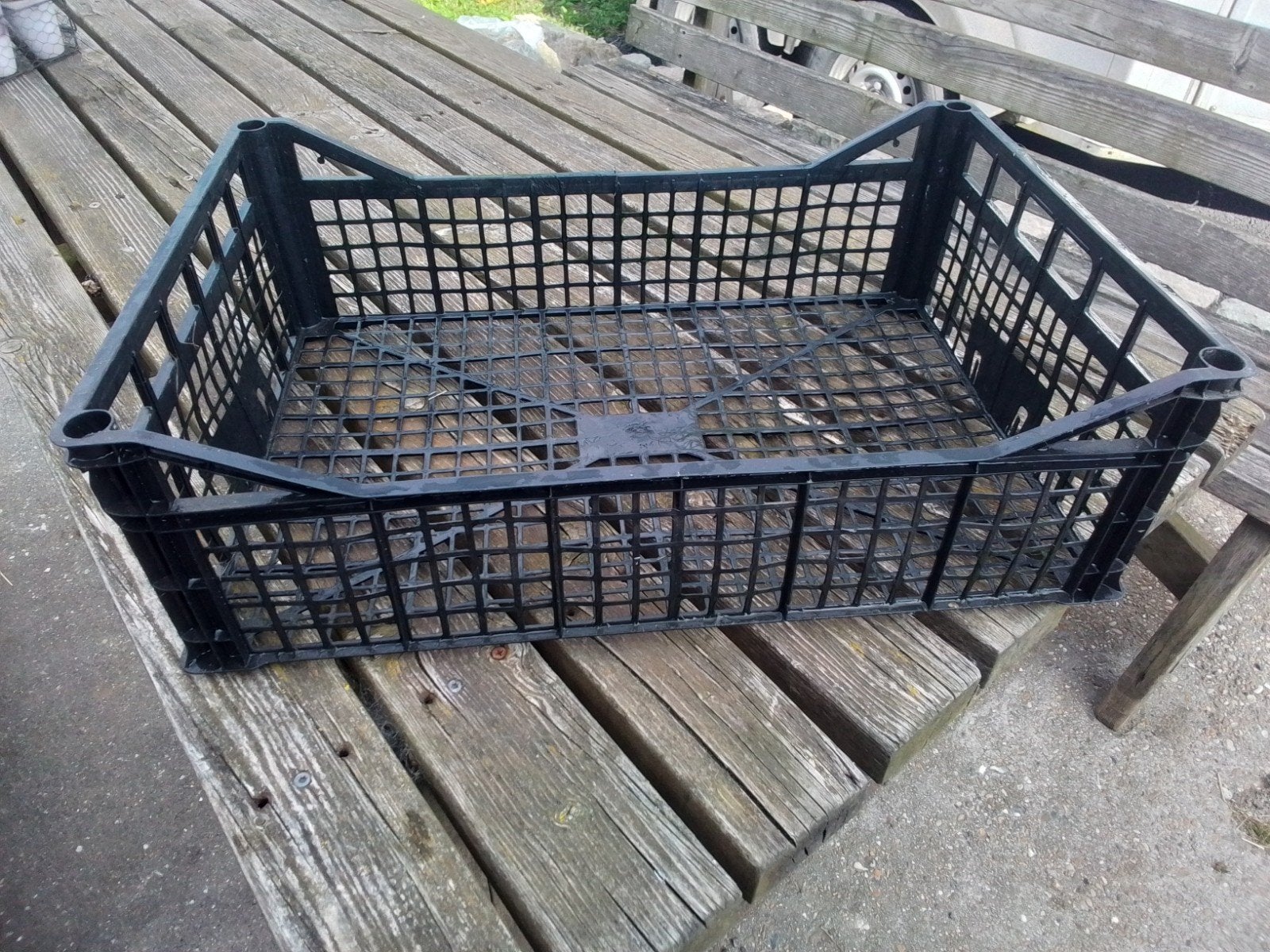 Een stapel kunststof kratjes 50X 30cm en 60 X 40 cm, Doe-het-zelf en Verbouw, Kratten en Dozen, Ophalen, 50 tot 75 cm, Minder dan 35 cm