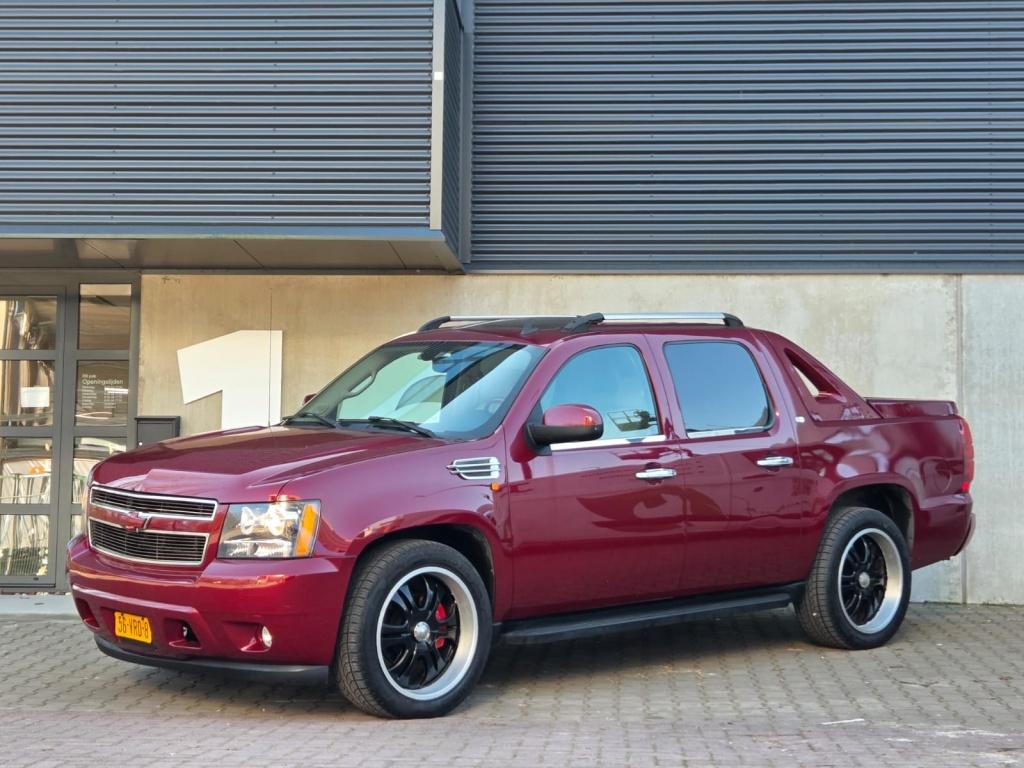 Chevrolet Avalanche 5.3 V8 4WD BENZINE/LPG GRIJS KENTEKEN, Auto's, Chevrolet, Automaat, Gebruikt, 8 cilinders, Leder