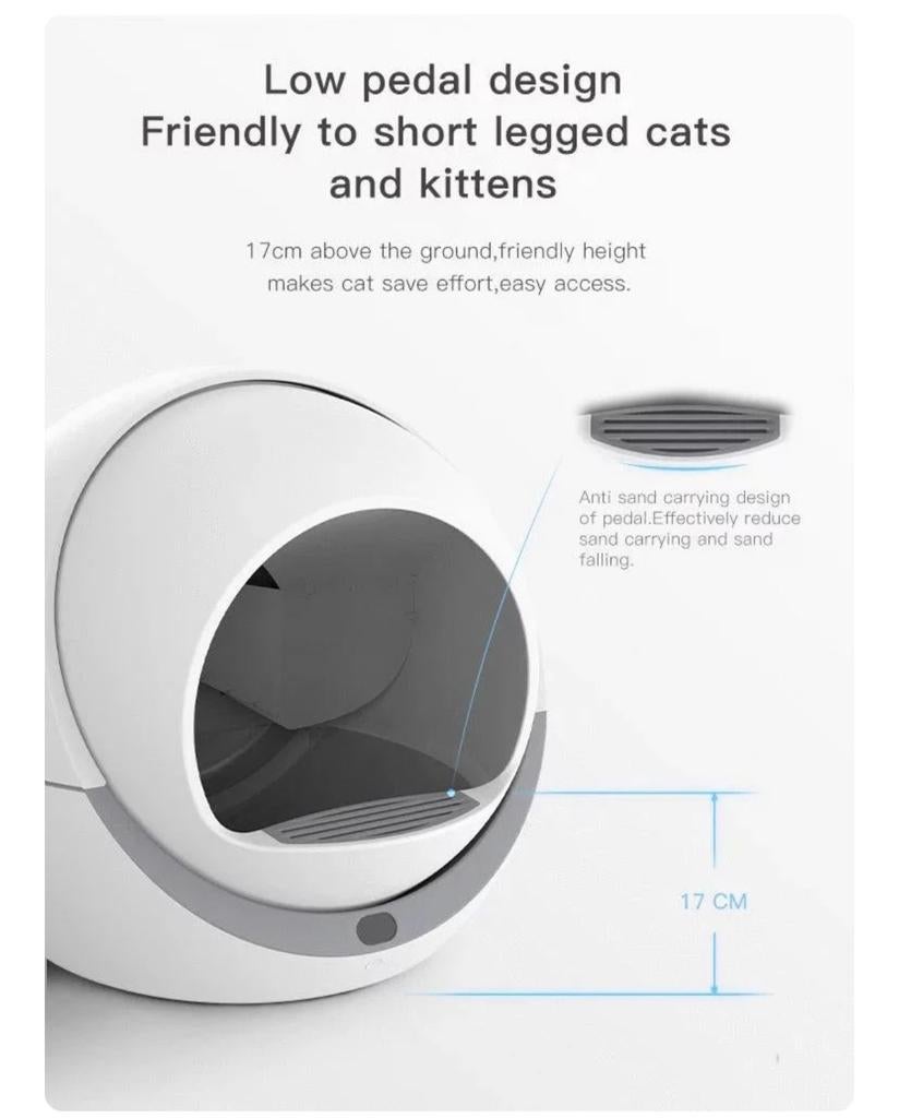Patree elektrische kattenbak, Ophalen of Verzenden, Zo goed als nieuw