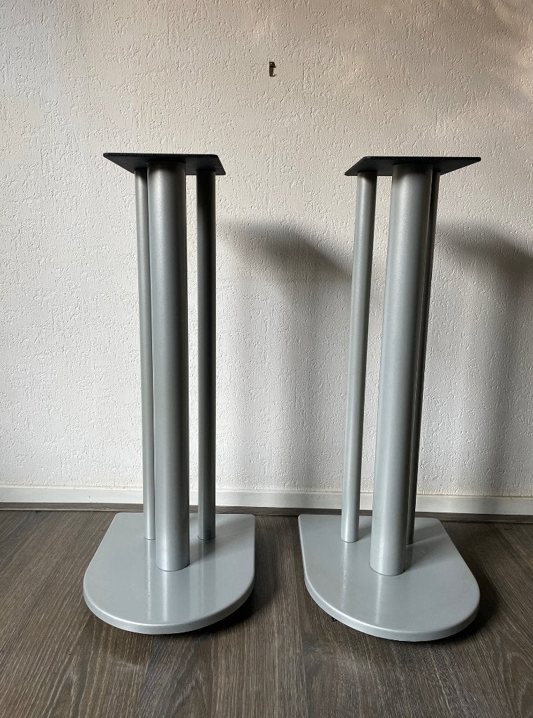 Speaker vloerstandaards *** Atacama, Nexus 6 Silver, 2 stuks, Overige typen, Zo goed als nieuw, Minder dan 60 watt, Ophalen