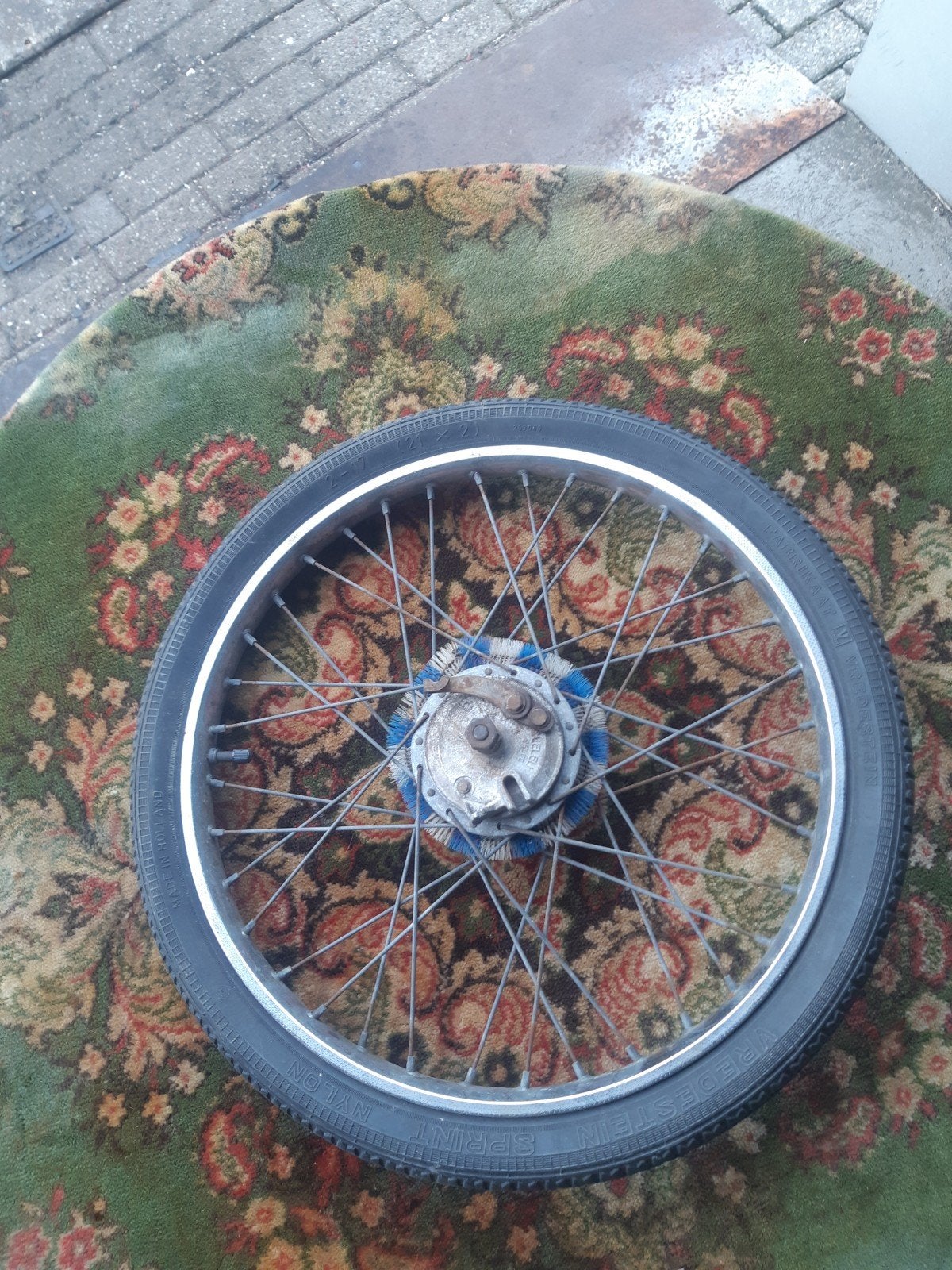 ORGINELE ... N PUCH... VOORWIEL 34.95 EURO, Fietsen en Brommers, Ophalen of Verzenden, Overige modellen