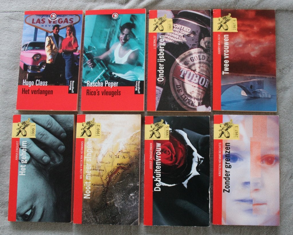 8 Nederlandse Lijsters voor de leeslijst middelbare school, Ophalen of Verzenden, Gelezen, Diverse auteurs, Fictie