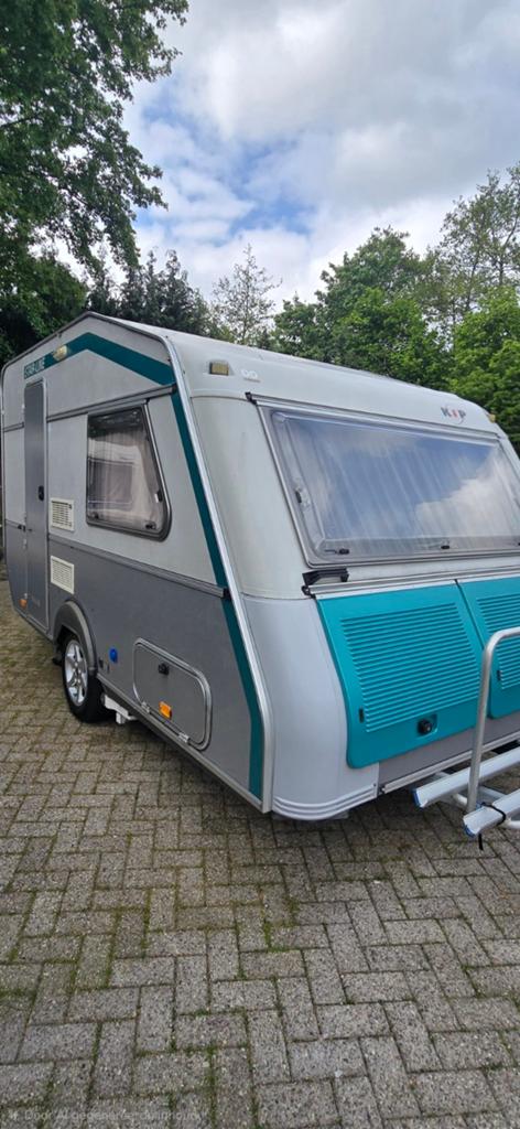 Kip Star Line 36 KS - Compacte en complete caravan, Caravans en Kamperen, Caravans, Particulier, tot en met 2, 750 - 1000 kg, Standaardzit