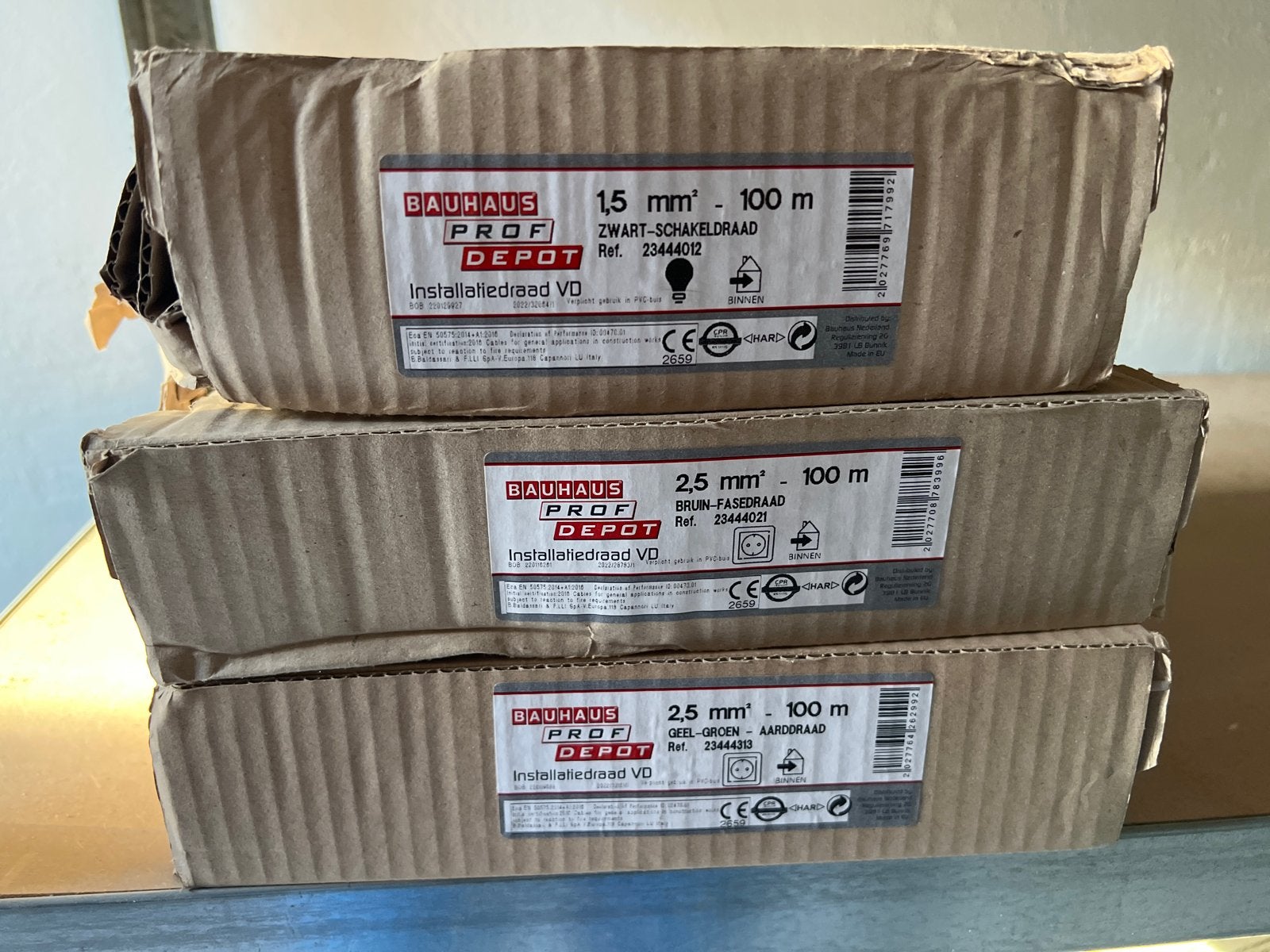 Nieuwe elektrische kabel - ongebruikt, Ophalen of Verzenden, Nieuw, Kabel of Snoer