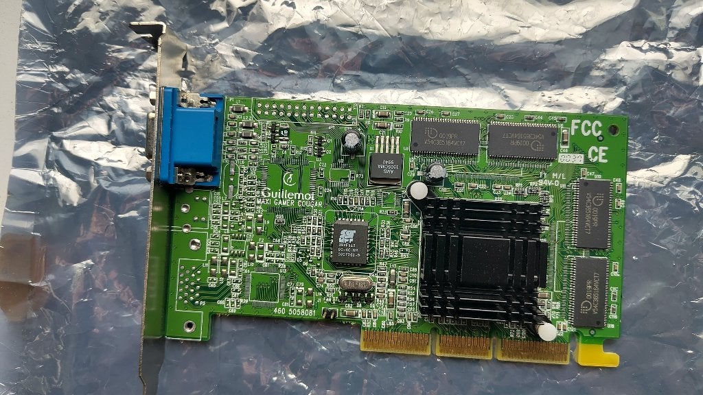 Guillemot Maxi Gamer Cougar AGP - Nvidia RIVA TNT2 M64, Ophalen of Verzenden, Guillemot