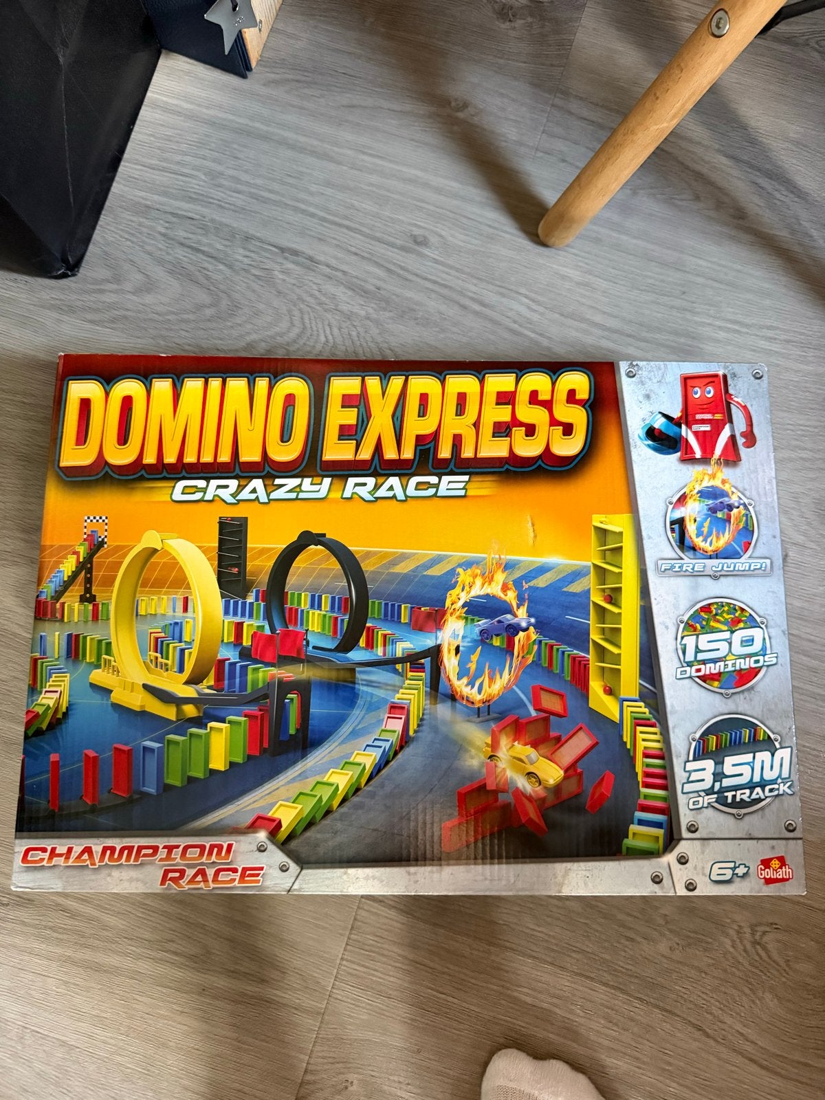 Domino Express Crazy Race Champion Race Goliath, Ophalen of Verzenden, Nieuw, Jongen of Meisje