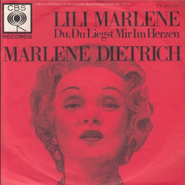 Marlene Dietrich - Lili Marlene (Single), Gebruikt, 7 inch, Pop, Overige typen